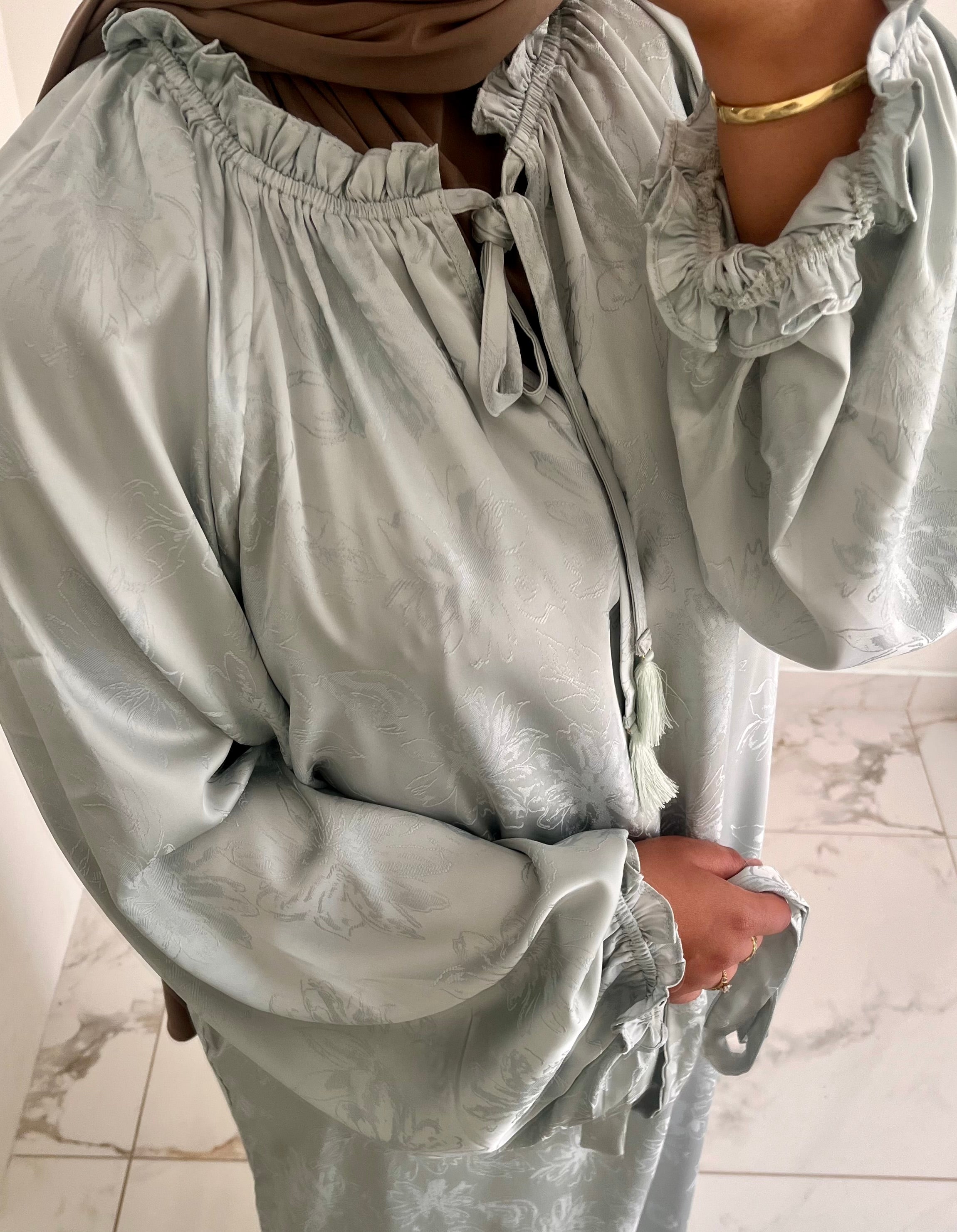 SATIN DRESS