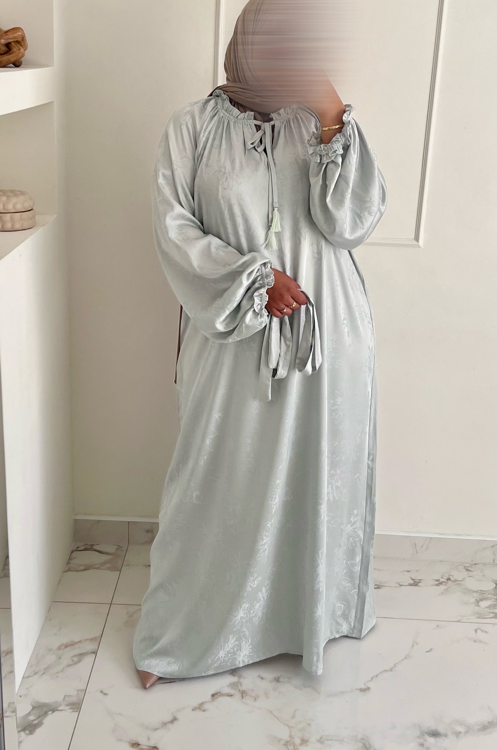 SATIN DRESS