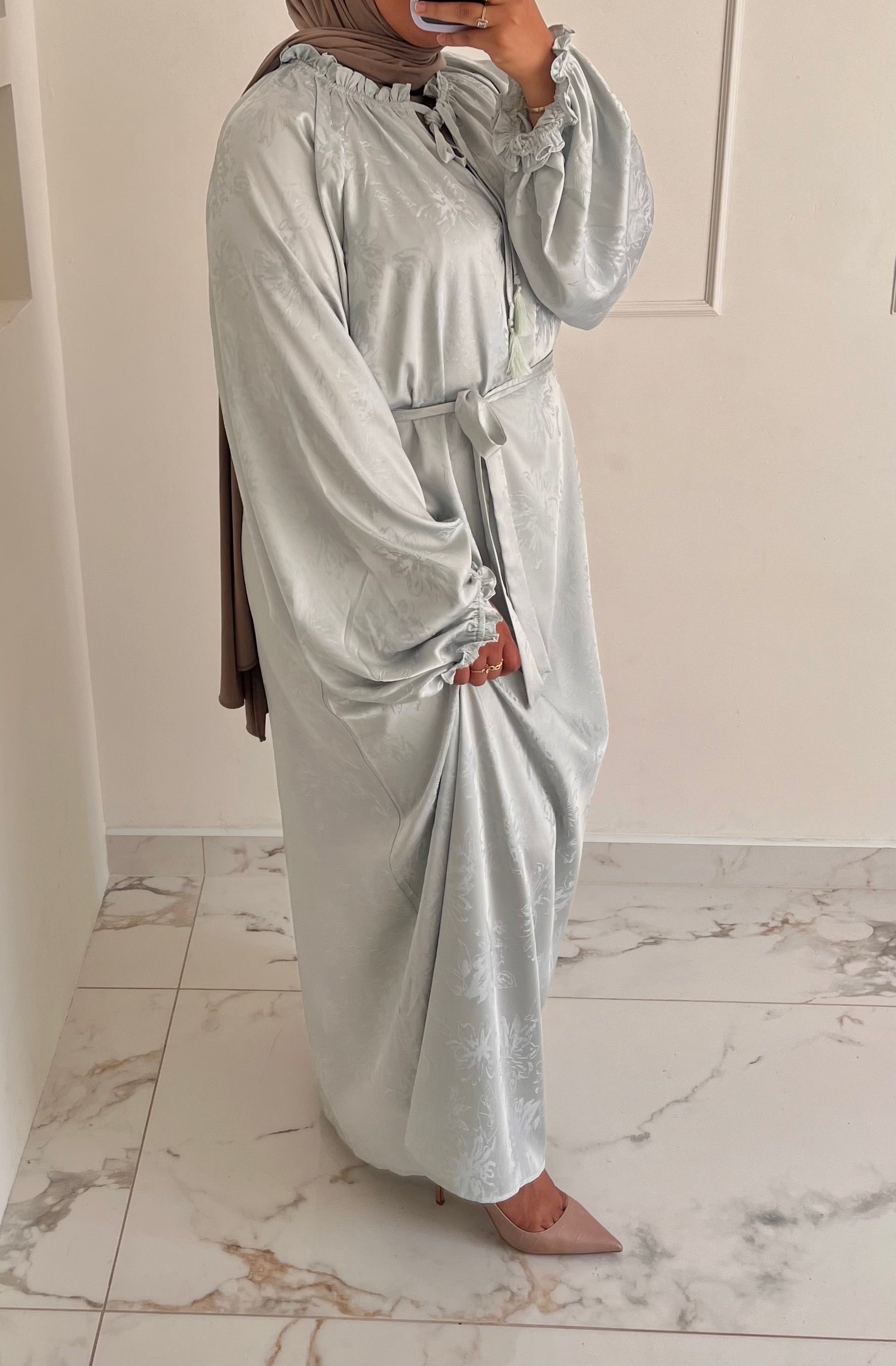 SATIN DRESS